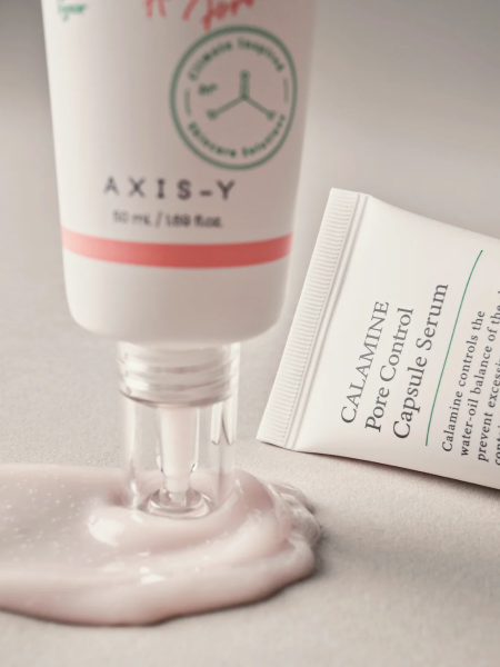 Сыворотка для сужения пор с каламином AXIS-Y CALAMINE Pore Control Capsule Serum
