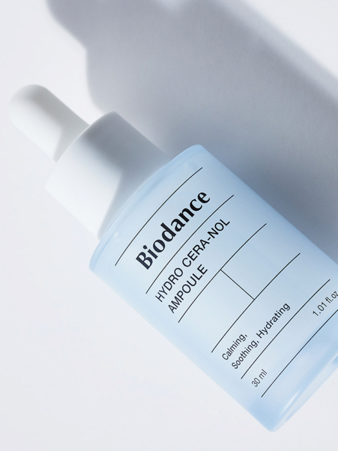 Увлажняющая сыворотка для лица с гиалуроновой кислотой и пантенолом Biodance Hydro Cera-nol Ampoule