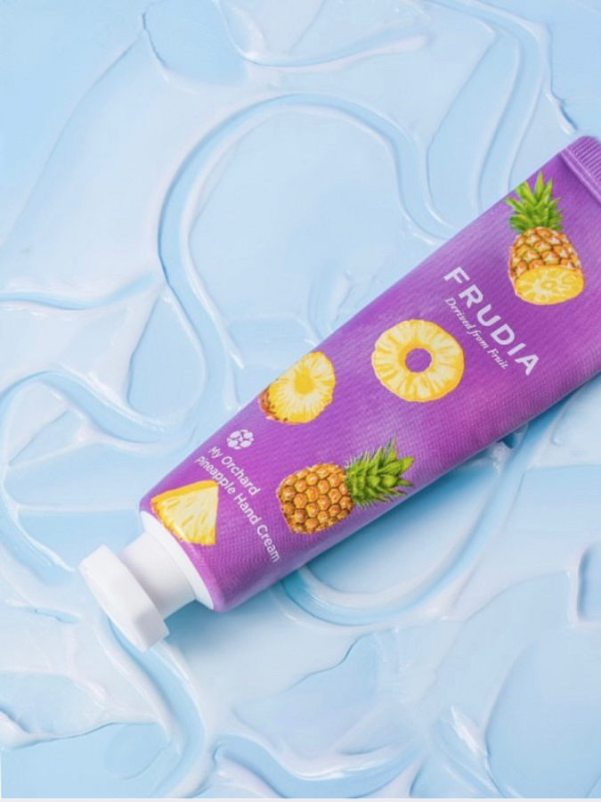 Крем для рук с ананасом FRUDIA Squeeze Therapy Pineaple Hand Cream