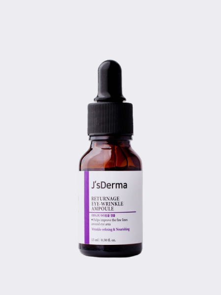 Разглаживающая лифтинг-сыворотка для век J'sDERMA Returnage Eye Wrinkle Ampoule Разглаживающая лифтинг-сыворотка для век J'sDERMA Returnage Eye Wrinkle Ampoule