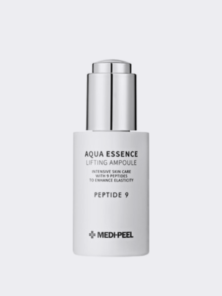Разглаживающая сыворотка с пептидным комплексом MEDI-PEEL Peptide 9 Aqua Essence Lifting Ampoule Разглаживающая сыворотка с пептидным комплексом MEDI-PEEL Peptide 9 Aqua Essence Lifting Ampoule