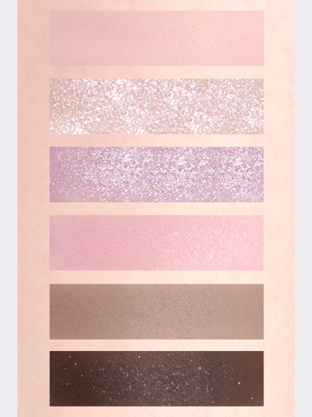 Палетка теней для век AMUSE Eye Vegan Sheer Palette 04 Sheer Lavender