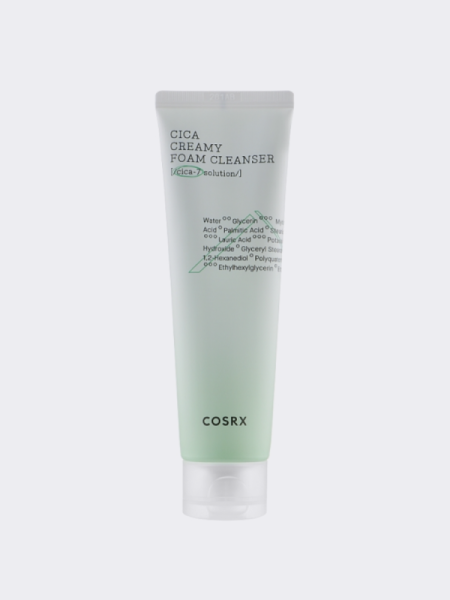 Кремовая пенка для чувствительной кожи TRAVEL Cosrx Cica Creamy Foam Cleanser Кремовая пенка для чувствительной кожи TRAVEL Cosrx Cica Creamy Foam Cleanser