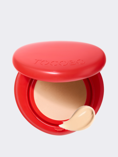 Тональный кушон с сияющим финишем TOCOBO Apple Dewy Fit Cushion 21W Vanilla