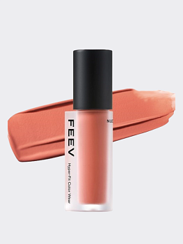 Вельветовый пигмент для губ FEEV Hyper-Fit Color Wear Nude Me Up
