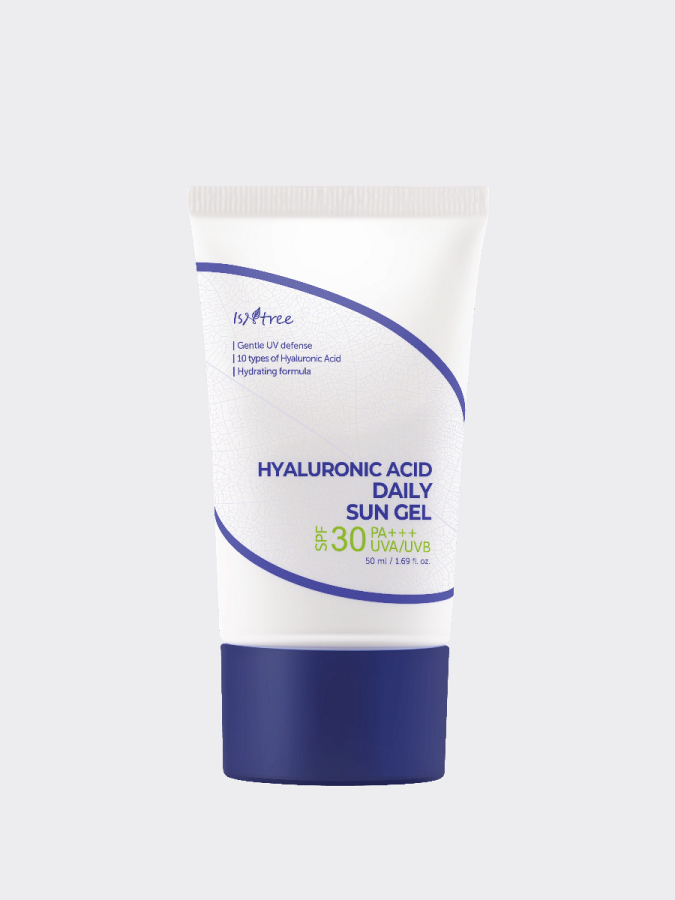 Мягкий солнцезащитный гель с гиалуроновой кислотой IsNtree Hyaluronic Acid Daily Sun Gel SPF30+ PA+++