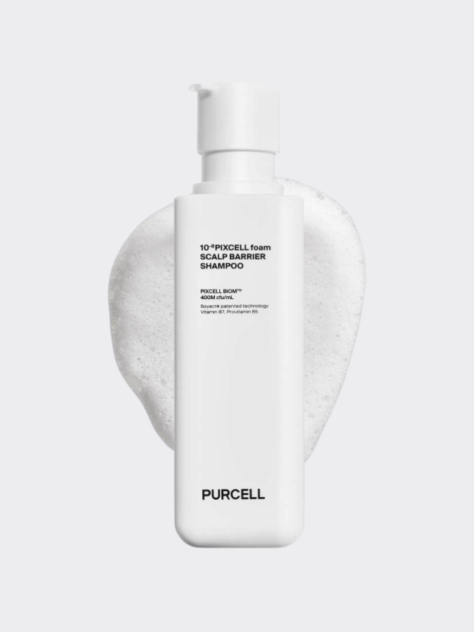 Шампунь против выпадения волос PURCELL Pixcell Foam Scalp Barrier Shampoo