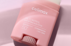 Матирующий солнцезащитный стик с растительными экстрактами Celimax Oil Control Mattifying Sun Stick SPF50+ PA++++