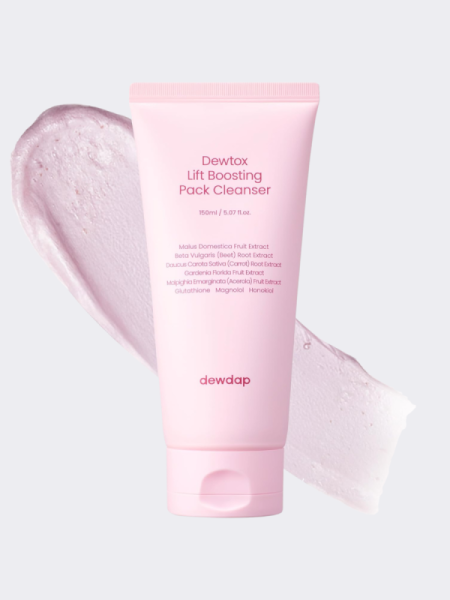 Очищающая маска-пенка для умывания с глутатионом dewdap Dewtox Lift Boosting Pack Cleanser
