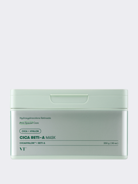 Обновляющие тканевые маски с ретинолом VT Cica Reti-A Mask