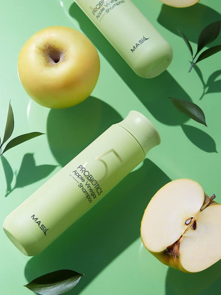 Шампунь от перхоти с яблочным уксусом Masil 5 Probiotics Apple Vinegar Shampoo Шампунь от перхоти с яблочным уксусом Masil 5 Probiotics Apple Vinegar Shampoo