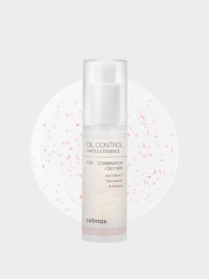 Себорегулирующая капсульная эссенция с ниацинамидом Celimax Oil Control Capsule Essence