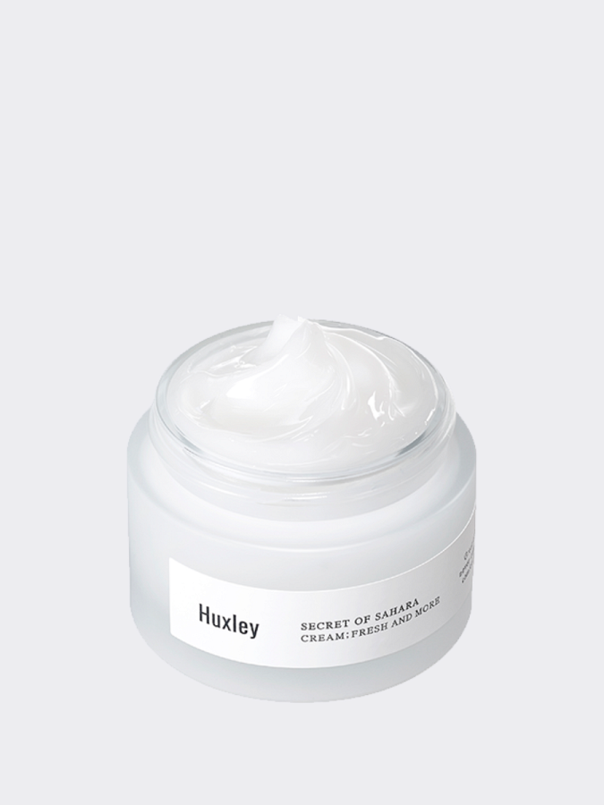 Освежающий крем-гель для лица с экстрактом опунции Huxley Secret of Sahara Cream Fresh And More