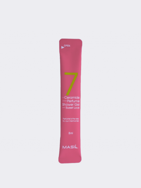 Смягчающий парфюмированный гель для душа с керамидами MINI Masil 7 Ceramide Shower Gel Sweet Love Смягчающий парфюмированный гель для душа с керамидами MINI Masil 7 Ceramide Shower Gel Sweet Love