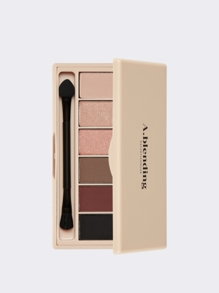 Тени для век ESTHETIC HOUSE DECORATIVE A.blending Pro Eyeshadow Palette Nude Glow