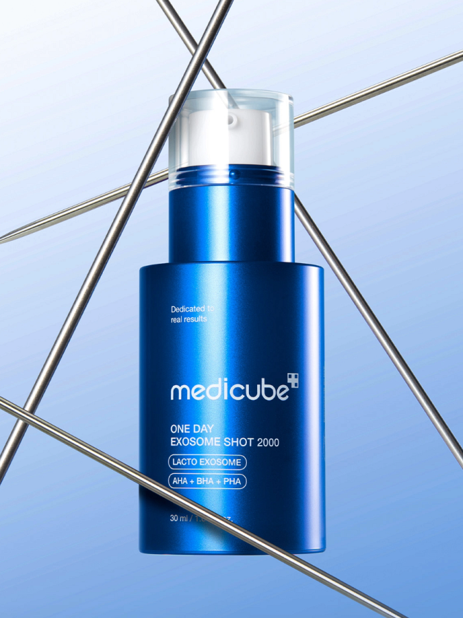 Выравнивающая сыворотка со спикулами и экзосомами Medicube One Day Exosome Shot Pore Serum 2000
