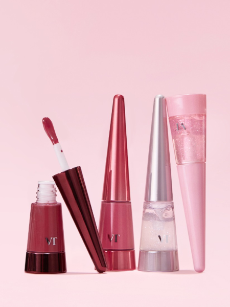 Оттеночный блеск для увеличения объёма губ со спикулами VT Reedle Shot Lip Plumper Usagi Pink