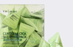 Ночная маска для лица с центеллой в пирамидке TRIMAY Centella Cica Sleeping Pack