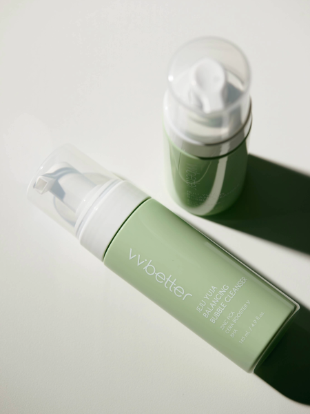 Балансирующая пенка для умывания с экстрактом юдзу и цинком VVBETTER Jeju Yuja Balancing Bubble Cleanser
