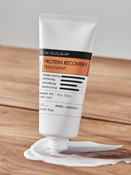 Восстанавливающий несмываемый протеиновый бальзам для волос Derma Factory Protein Recovery Treatment Восстанавливающий несмываемый протеиновый бальзам для волос Derma Factory Protein Recovery Treatment