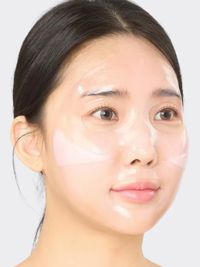 Набор гидрогелевых масок для лица с экстрактом камелии Round Lab Camellia Deep Collagen Firming Gel Mask Set