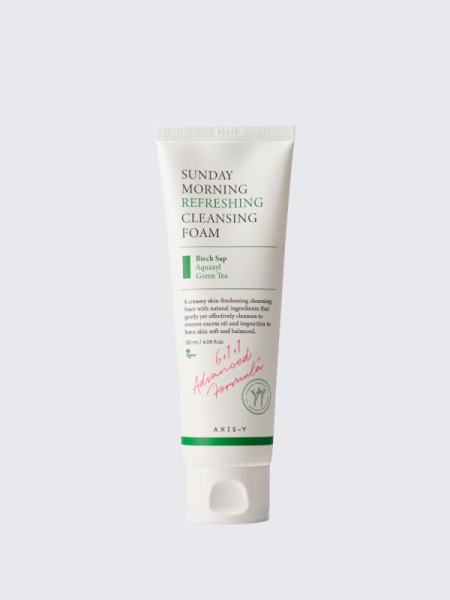Увлажняющая пенка для умывания AXIS-Y Sunday Morning Refreshing Cleansing Foam