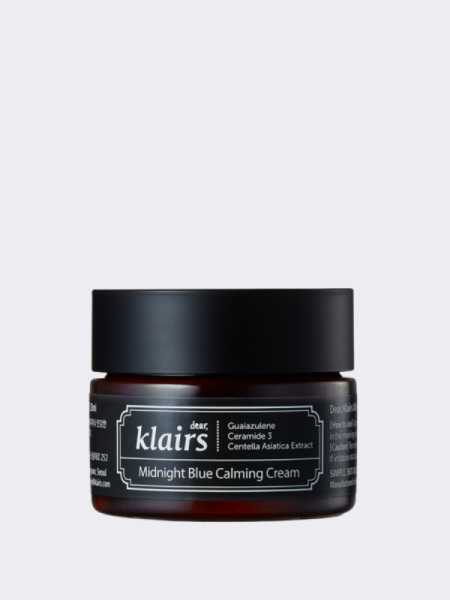 Регенерирующий успокаивающий ночной крем с пептидами и центеллой Dear, Klairs Midnight Blue Calming Cream Регенерирующий успокаивающий ночной крем с пептидами и центеллой Dear, Klairs Midnight Blue Calming Cream