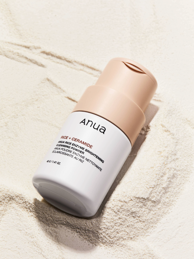 Смягчающая энзимная пудра с рисовым экстрактом ANUA Rice Enzyme Brightening Cleansing Powder