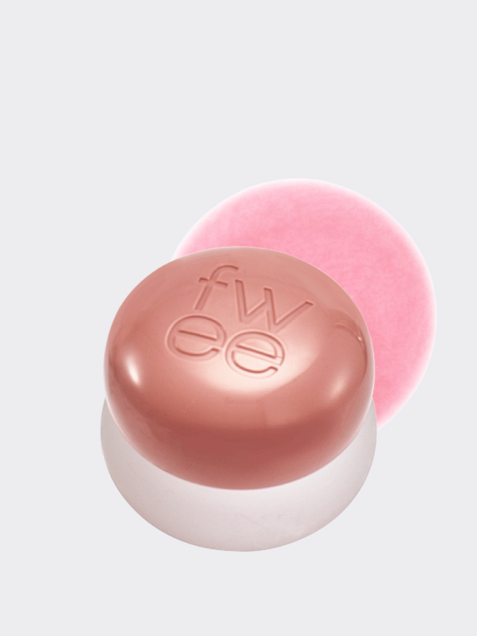 Оттеночное суфле для губ и щёк fwee Lip&Cheek Blurry Pudding Pot ND02 Like