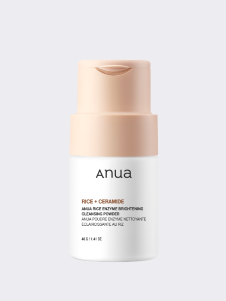 Смягчающая энзимная пудра с рисовым экстрактом ANUA Rice Enzyme Brightening Cleansing Powder Смягчающая энзимная пудра с рисовым экстрактом ANUA Rice Enzyme Brightening Cleansing Powder