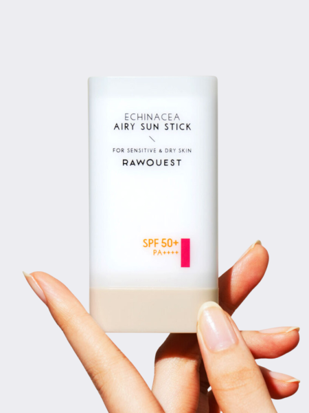 Солнцезащитный стик с экстрактом эхинацеи RAWQUEST Echinacea Airy Sun Stick SPF50+ PA++++ Солнцезащитный стик с экстрактом эхинацеи RAWQUEST Echinacea Airy Sun Stick SPF50+ PA++++