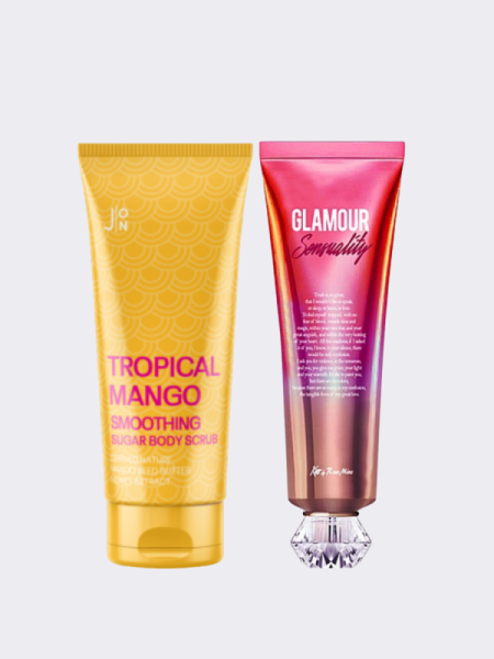 Фруктовый набор для тела с древесно мускусным ароматом J:on + Kiss By Rosemine