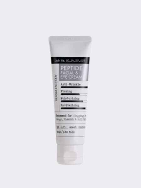 Укрепляющий крем для лица и век с комплексом секольджи MAXI Derma Factory Peptide Facial and Eye Cream Укрепляющий крем для лица и век с комплексом секольджи MAXI Derma Factory Peptide Facial and Eye Cream