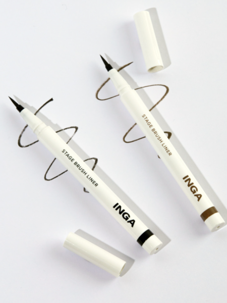 Ультратонкая подводка для век INGA Stage Brush Liner Deep Brown