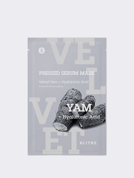 Увлажняющая тканевая маска с экстрактом ямса Blithe Pressed Serum Mask Velvet Yam Увлажняющая тканевая маска с экстрактом ямса Blithe Pressed Serum Mask Velvet Yam
