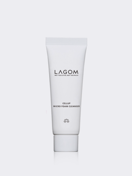 Очищающая пенка для умывания с растительными экстрактами TRAVEL LAGOM Cellup Micro Foam Cleanser Очищающая пенка для умывания с растительными экстрактами TRAVEL LAGOM Cellup Micro Foam Cleanser