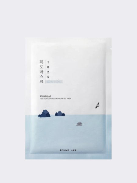 Глубокоувлажняющая тканевая маска с морской водой Round Lab 1025 Dokdo Hydrating Water Gel Mask Sheet