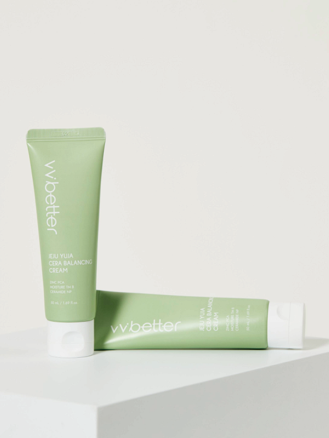 Балансирующий капсульный крем с керамидами VVBETTER Jeju Yuja Cera Balancing Cream
