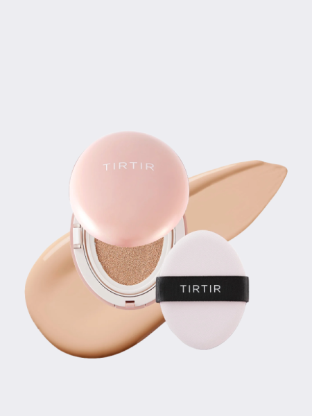 МИНИ Тональный кушон со стойким матовым финишем TIRTIR Mask Fit All-Cover Cushion 21C Cool Ivory