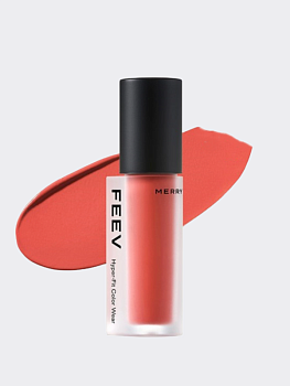 Вельветовый пигмент для губ FEEV Hyper-Fit Color Wear Merry Coral