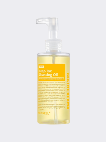 Гидрофильное масло с витаминным комплексом MEDI-PEEL Vegan Vitamin Deep-Tox Cleansing Oil Гидрофильное масло с витаминным комплексом MEDI-PEEL Vegan Vitamin Deep-Tox Cleansing Oil