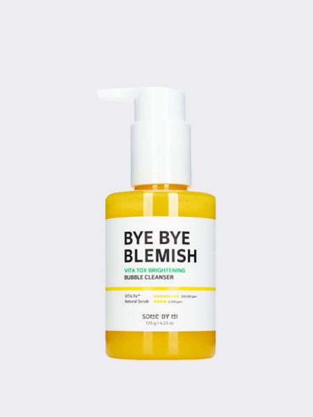 Осветляющая пузырьковая маска-пенка Some By Mi Bye Bye Blemish Vita Tox Brightening Bubble Cleanser
