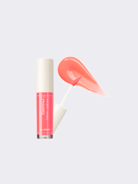 Блеск гля губ Оттенок CR01 The Saem Saemmul Serum Lip Gloss