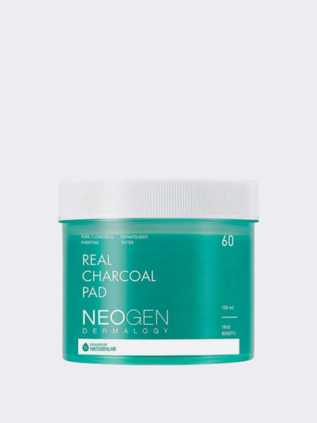 Отшелушивающие пэды с древесным углём NEOGEN Real Charcoal Pad Отшелушивающие пэды с древесным углём NEOGEN Real Charcoal Pad