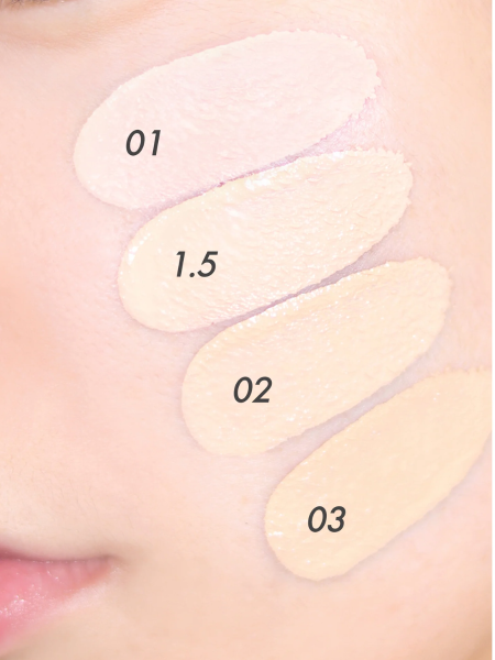 Тональное средство с полуматовым финишем AMUSE Ceramic Skin Perfector Cushion 02 Healthy