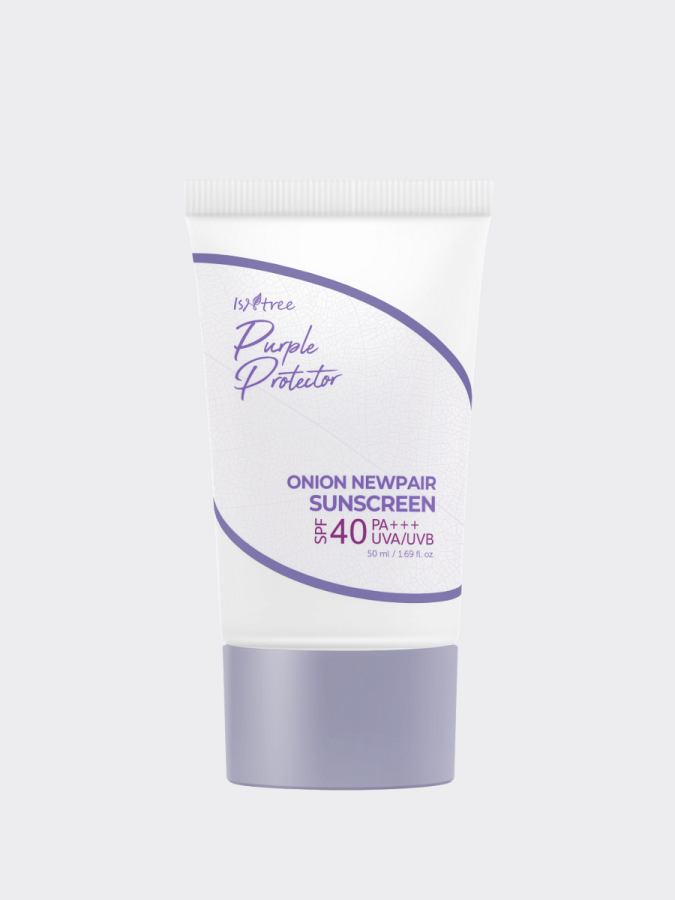 Солнцезащитный крем с экстрактом красного лука IsNtree Onion Newpair Sunscreen SPF40+ PA+++