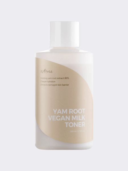 Питательный молочный тонер для лица с экстрактом корня ямса IsNtree Yam Root Vegan Milk Toner Питательный молочный тонер для лица с экстрактом корня ямса IsNtree Yam Root Vegan Milk Toner