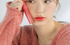 Сочный глянцевый тинт для губ с коралловым оттенком личи rom&nd Juicy Lasting Tint 09 Litchi Coral