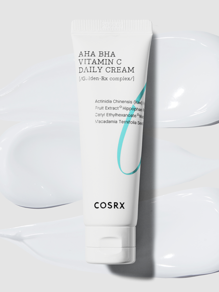 Освежающий крем для лица с кислотами и витамином С COSRX Refresh AHA BHA VITAMIN C Daily Cream Освежающий крем для лица с кислотами и витамином С COSRX Refresh AHA BHA VITAMIN C Daily Cream
