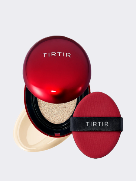 Тональный кушон с полуматовым финишем TIRTIR Mask Fit Red Cushion 13W Cream